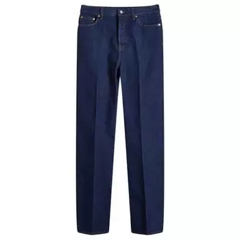 Джинсы свободного кроя Gucci, индиго