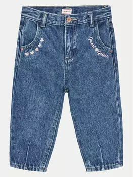 Джинсы свободного кроя Guess, синий