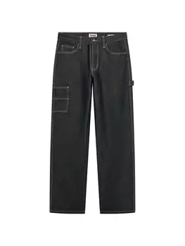 Джинсы свободного кроя GUESS, темно-серый