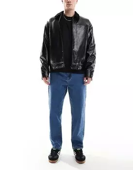 Джинсы свободного кроя hawtin в цвете средне-голубой Farah