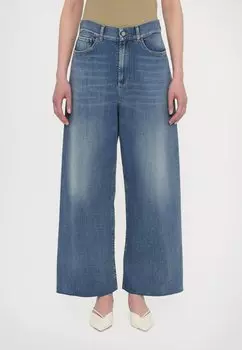 Джинсы свободного кроя HELLEN 3x1, синий