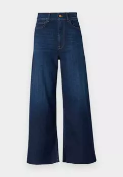 Джинсы свободного кроя HELLEN WIDE LEG PANT 3x1, темно-синий деним