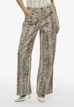 Джинсы свободного кроя HIGH WAIST VILA, черный