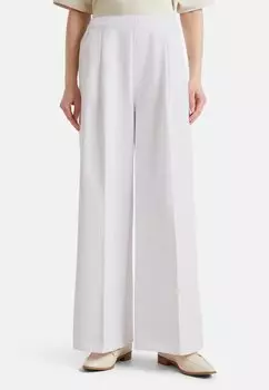 Джинсы свободного кроя HIGH-WAISTED PALAZZO United Colors of Benetton, белый