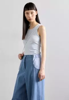 Джинсы свободного кроя ICARE MAITREPIERRE, синий деним