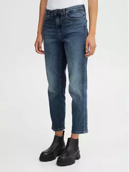 Джинсы свободного кроя Ichi, синий