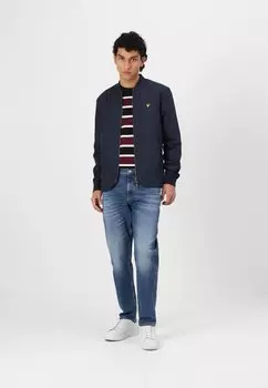 Джинсы свободного кроя ISAAC TAPERED Tommy Jeans, синий деним