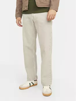 Джинсы свободного кроя Jack&Jones, бежевый