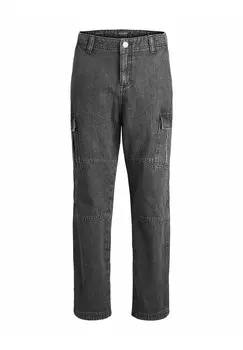 Джинсы свободного кроя Jack & Jones, черный деним