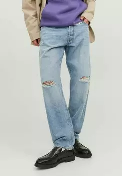 Джинсы свободного кроя Jack & Jones ICHRIS ORIGINAL AASN, цвет Blue Denim