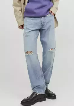 Джинсы свободного кроя Jack & Jones "JICHRIS JJORIGINAL AA 693 SN", синий