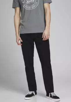 Джинсы свободного кроя Jack & Jones "JJICHRIS JJORIGINAL SBD 921 SN", черный