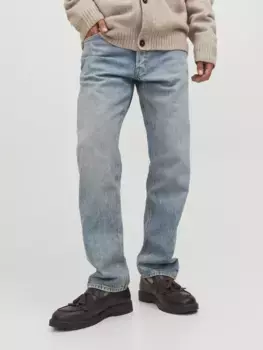 Джинсы свободного кроя Jack & Jones "JJICHRIS JJORIGINAL SBD 921 SN", синий
