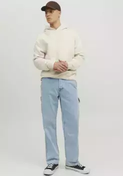 Джинсы свободного кроя Jack & Jones "JJIEDDIE JJUTILITY SBD 491", синий
