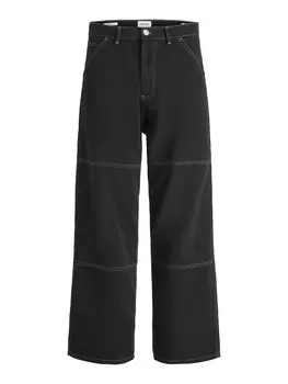 Джинсы свободного кроя JACK & JONES JPSTOwen, черный деним