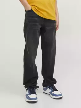 Джинсы свободного кроя Jack & Jones Junior "JJICHRIS JJORIGINAL SQ 602 NOOS JNR", черный