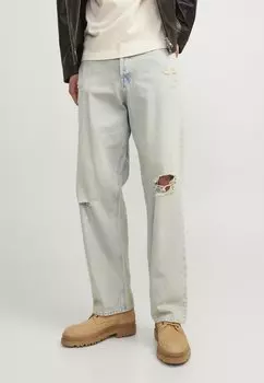 Джинсы свободного кроя Jjialex Jjoriginal Jack & Jones, синий деним