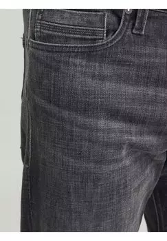 Джинсы свободного кроя JJICHRIS JJWOOD Jack & Jones, черный джинсовый