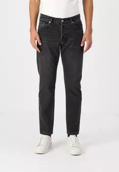 Джинсы свободного кроя Karl Lagerfeld Jeans, серый деним