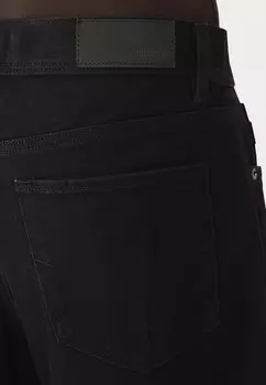 Джинсы свободного кроя KOBE Selected Homme, черный деним