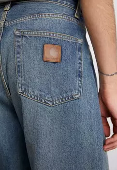 Джинсы свободного кроя LANDON PANT Carhartt WIP, светло-голубой деним