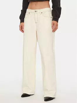 Джинсы свободного кроя Lee, экрю