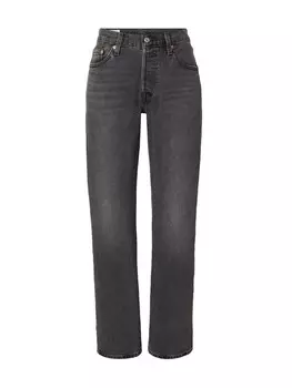 Джинсы свободного кроя LEVI'S 501 90S, черный деним