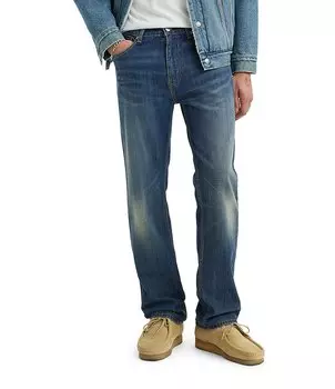 Джинсы свободного кроя Levi's 505, синий