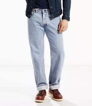 Джинсы свободного кроя Levi's 550, синий