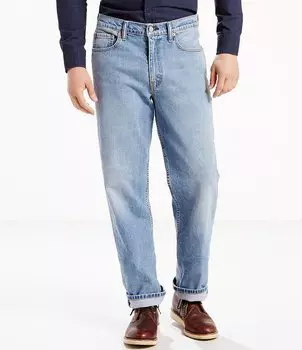 Джинсы свободного кроя Levi's 550 стрейч, синий