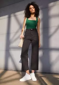 Джинсы свободного кроя Lindex, черный