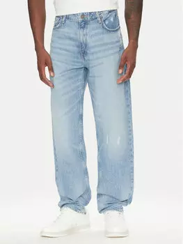 Джинсы свободного кроя M5YA90 D5R2A Guess Jeans, синий