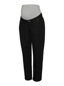 Джинсы свободного кроя MAMALICIOUS, черный