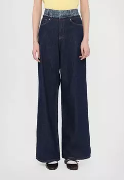 Джинсы свободного кроя Marella, деним