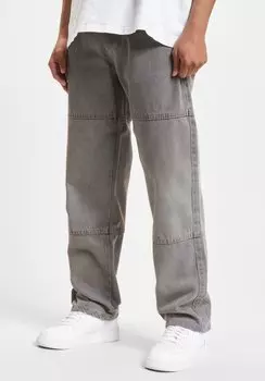 Джинсы свободного кроя MATTY DEF, светло-серый