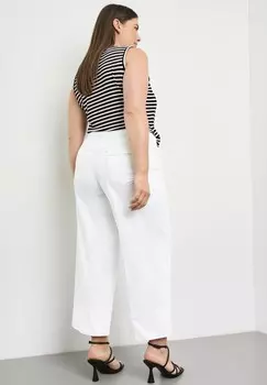 Джинсы свободного кроя MIT WEITEM BEIN LOTTA Samoon, белый