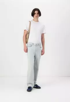 Джинсы свободного кроя MONOGRAM FAVELA, синий деним