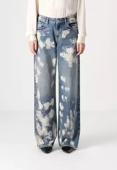 Джинсы свободного кроя MR RELAXED BLEACH Karl Lagerfeld Jeans, светло-голубой деним