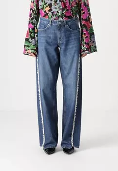 Джинсы свободного кроя MR RELAXED SEAMED Karl Lagerfeld Jeans, темно-синий деним