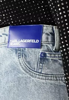 Джинсы свободного кроя MR TWISTED Karl Lagerfeld Jeans, синий деним