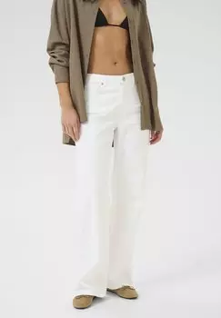 Джинсы свободного кроя My Essential Wardrobe, кремовый