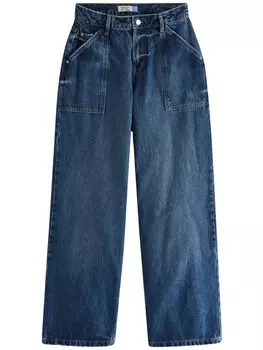 Джинсы свободного кроя Next, темно-синий