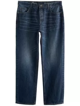Джинсы свободного кроя Next, темно-синий