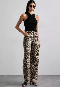 Джинсы свободного кроя NICETTE Baum und Pferdgarten, коричневый