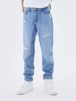 Джинсы свободного кроя NKMSILAS TAPERED Name it, цвет medium blue denim