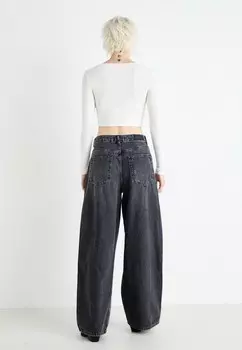 Джинсы свободного кроя OLYA LTB, серый деним