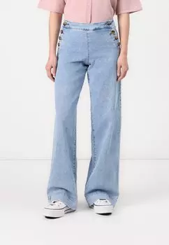 Джинсы свободного кроя ONLMADISON BUTTON WIDE ONLY, цвет Light Blue Denim