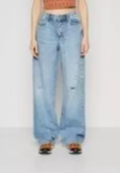 Джинсы свободного кроя ONLMOLLY WIDE LEG Only, светло-голубой