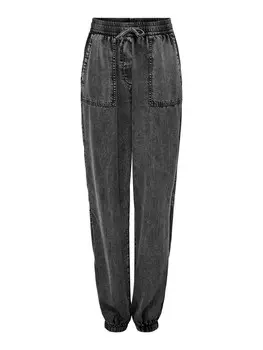 Джинсы свободного кроя ONLY KENYA, серый деним