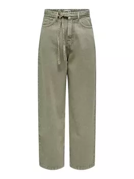 Джинсы свободного кроя ONLY ONLBLEECKER, оливковый